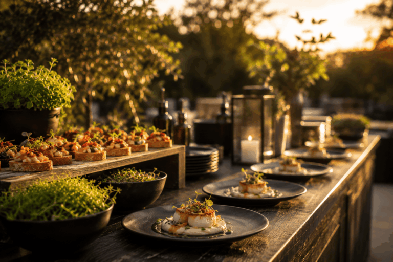 Outdoor food event